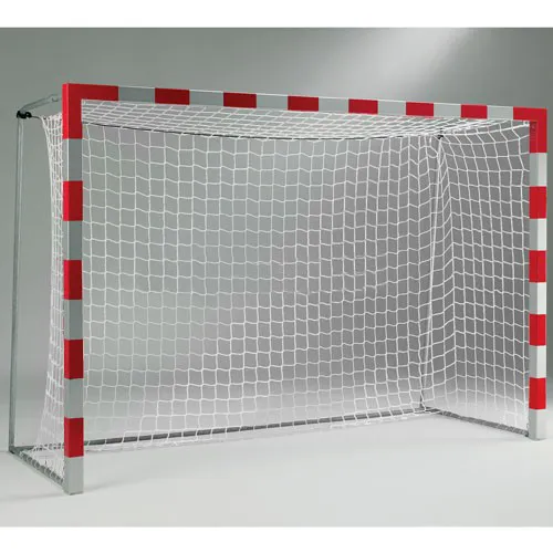 Сетка футбольная KV.REZAC a:7.5 b:2.5 c:1.2 d:2.1м, нить 3мм ПП бел., 14935023