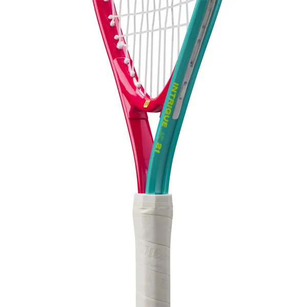 Ракетка б/т дет. Wilson Intrigue Jr 21, WR180510U, для дет.5-6лет, алюминий,со струн.,розово-бирюзов за 5&nbsp;271.70 ₽ в Красноярске