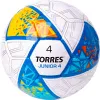 Мяч футб. TORRES Junior-4, F323804, р.4,глянц.ПУ, 4 сл, 32п, руч.сш, бел-жел-гол за 2&nbsp;070.60 ₽ купить в Красноярске