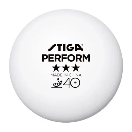 Мяч для наст. тенниса Stiga Perform 3***, 40+, 1113-2110-06, пластик, ITTF Appr., уп.6 шт, бел за 2&nbsp;121.60 ₽ купить в Красноярске