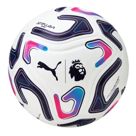 Мяч футб. PUMA Stellar Pro PL, 08510701, р.5, FIFA Quality Pro, 8п, ПУ, термосш, бело-фиолетовый за 9&nbsp;069.50 ₽ купить в Красноярске