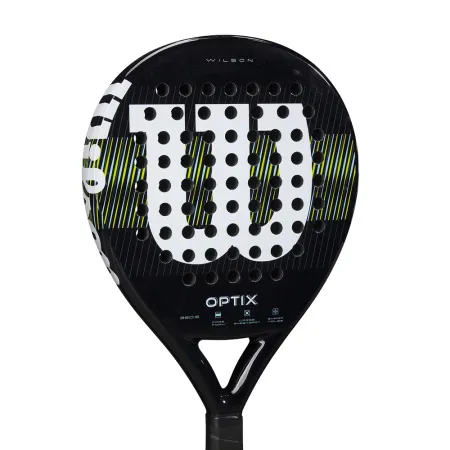 Ракетка для падела WILSON Optix V1 Black, WR181611U2, для начин-х, стекловолокно, черный за 17&nbsp;399.50 ₽ купить в Красноярске