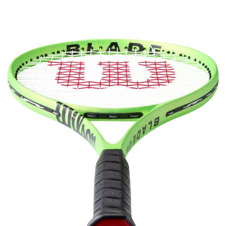 Ракетка б/т Wilson Blade Feel 105, арт.WR197710U3, для любителей, графит, со струнами, зеленый за 13&nbsp;849.90 ₽ купить в Красноярске