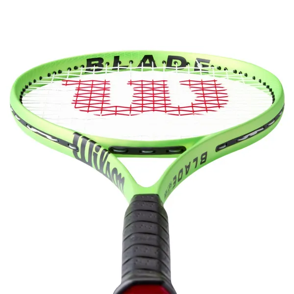 Ракетка б/т Wilson Blade Feel 105, арт.WR197710U3, для любителей, графит, со струнами, зеленый за 13&nbsp;849.90 ₽ в Красноярске