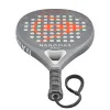 Ракетка для падела Dunlop Nanomax Pro, 10370739, для профессионалов, графит, серо-оранжевый за 17&nbsp;248.20 ₽ купить в Красноярске