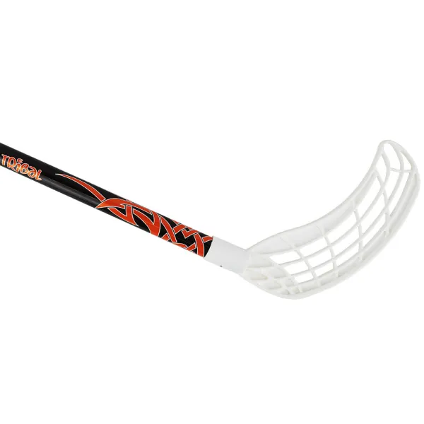 Клюшка для флорбола RealStick Tribal Jr, MR-KF-TR85-WH, 85см,прямой крюк,пластик,черн-бел-оранж за 2&nbsp;237.20 ₽ в Красноярске