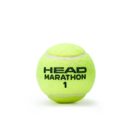 Мяч теннисный HEAD Marathon 3B, 578183, крафт. упак.3шт, без давления, фетр, нат.резина,желтый за 1&nbsp;055.70 ₽ купить в Красноярске