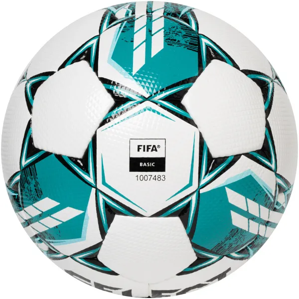 Мяч футб. SELECT NUMERO 10 V23, 0575060004, р.5, FIFA Basic, 32п, ПУ, руч. сш, бело-бирюзовый за 8&nbsp;051.20 ₽ в Красноярске