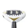 Ракетка для падела WILSON Optix V2 Lite WH, WR190711U2, для начин-х, стекловолокно,бело-черн-беж