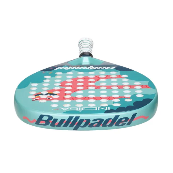 Ракетка для падела BULLPADEL Indiga Jr Girl 26, 494423, для начинающих, стекловолокно, бирюз-коралл за 10&nbsp;480.50 ₽ в Красноярске