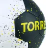 Мяч ганд. TORRES PRO, H32163, р.3, ПУ, 4 подкл. слоя, гибрид. сшивка, черно-бел-желт