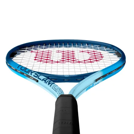 Ракетка б/т Wilson Tour Slam Lite Gr3, WR199010U3,для любит, алюминий, со струнами, сине-голубая за 6&nbsp;358 ₽ купить в Красноярске