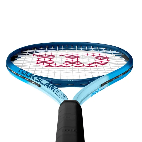 Ракетка б/т Wilson Tour Slam Lite Gr3, WR199010U3,для любит, алюминий, со струнами, сине-голубая за 6&nbsp;358 ₽ в Красноярске