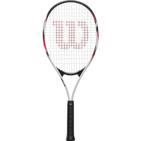 Ракетка б/т Wilson Fusion XL Gr2, WR199110U2, для любит, алюминий, со струнами, черно-бело-красный за 6&nbsp;358 ₽ купить в Красноярске