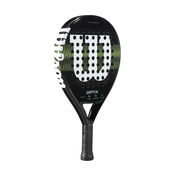 Ракетка для падела WILSON Optix V1 Black, WR181611U2, для начин-х, стекловолокно, черный за 17&nbsp;399.50 ₽ в Красноярске