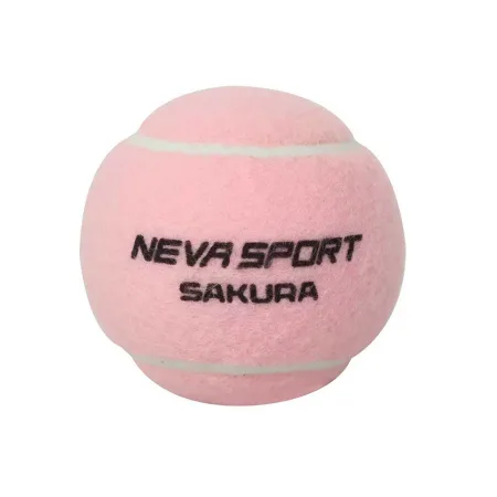 Мяч для падела NS Sakura, UAA2, уп.3 шт, сукно, нат.резина, розовый за 824.50 ₽ купить в Красноярске