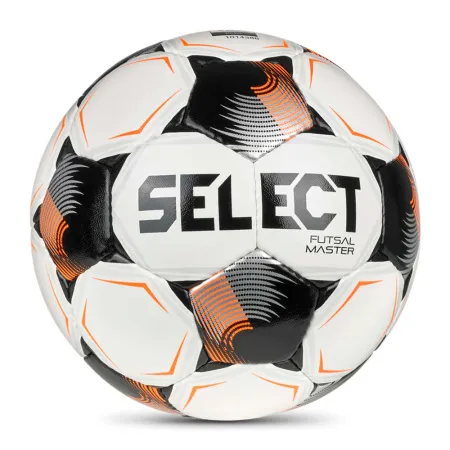 Мяч футзал. SELECT Futsal Master V26, 1043471004, р.4, Basic, 32п, ПУ, руч.сш, бело-черно-оранж за 7&nbsp;539.50 ₽ купить в Красноярске