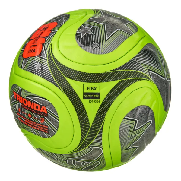 Мяч футб. ADIDAS WC26 Trionda Competition Winter JV6223, р.5, FIFA Pro, 4пан, ПУ,термосш, флуор.лайм за 8&nbsp;239.90 ₽ в Красноярске