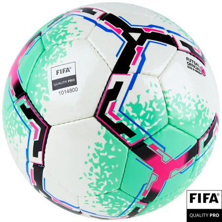 Мяч футзал. VISION SALA+, FIFA Quality Pro, FS324084 р.4, 32 п. PU, 4 подкл.сл, руч.сшив.,бело-зелен за 4&nbsp;943.60 ₽ купить в Красноярске