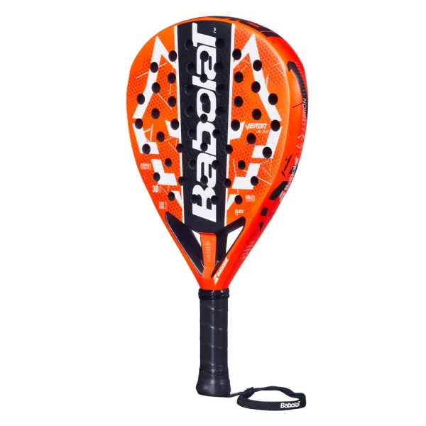Ракетка для падела BABOLAT Veron Juan Lebron 3.0, 150182,для продв.игр., стекловолокно, оранжево-чер за 36&nbsp;908.70 ₽ в Красноярске