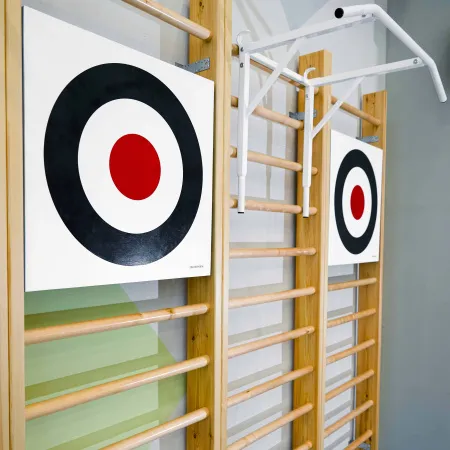 Щит для метания навесной на шведскую стенку (фанера) 700х700 ZAVODSPORTA за 8&nbsp;960 ₽ купить в Красноярске