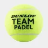 Мяч для падела Dunlop Team Padel, 601553, уп.3 шт, сукно, нат.резина,желтый за 1&nbsp;110.10 ₽ купить в Красноярске