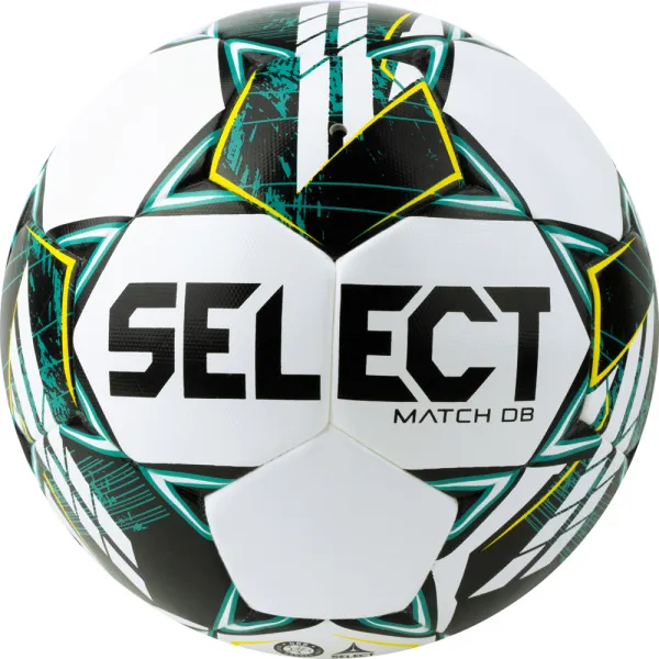 Мяч футб. SELECT Match DВ V23, 0575360004,р.5, FIFA Basic, 32п, ПУ, гибр.сш., бело-зелено-черн за 5&nbsp;875.20 ₽ в Красноярске