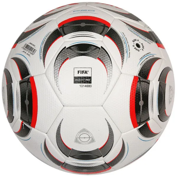 Мяч футб. ADIDAS Tiro Pro JW1533, р.5, FIFA Pro, 32 пан., ПУ, термосшивка, бело-серо-красный за 14&nbsp;133.80 ₽ в Красноярске