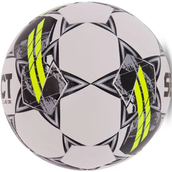 Мяч футб. SELECT Club DB V23, 0864160100, р.4, FIFA Basic, 32п, ТПУ, гибридн. сш, рез.кам, бел-чер