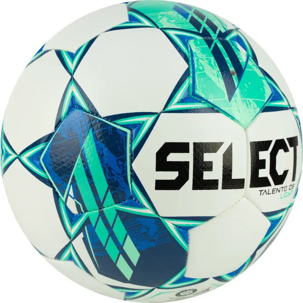 Мяч футб. SELECT Talento DB Light V23, 0775860004, р.5, 32п, ПУ, гибрид.сш, бело-зеленый за 5&nbsp;531.80 ₽ в Красноярске