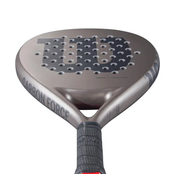 Ракетка для падела WILSON Carbon Force, WR134511U2, для любителей, карбон ,серо-черный за 22&nbsp;757.90 ₽ в Красноярске