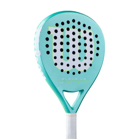 Ракетка для падела WILSON Blade LS V4, WR203711U2,для игроков средн.уровня, стекловолокно, бирюзовый за 30&nbsp;258.30 ₽ купить в Красноярске
