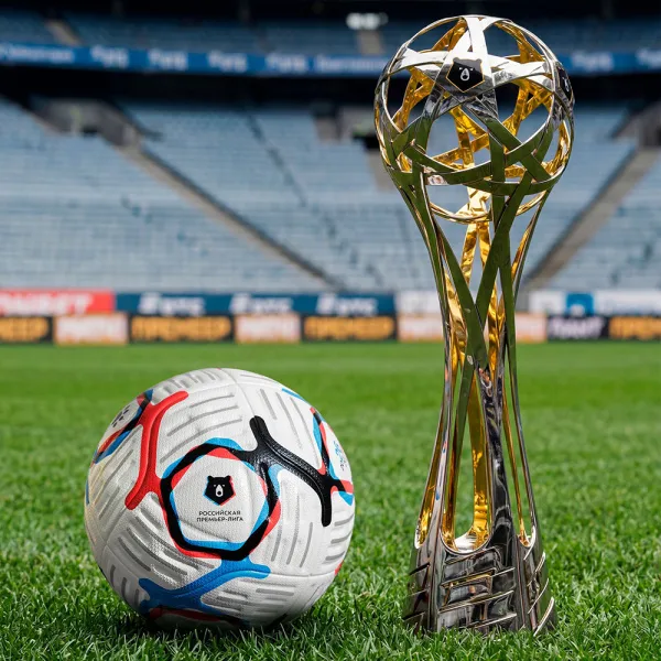 Мяч футб. KELME Russian Premier League, 7601QU5216-100, р.5, FIFA Pro, 10п, ПУ, термосш, бел-син-кр за 10&nbsp;672.60 ₽ в Красноярске