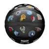 Мяч баск. WILSON NBA All Team Premiere Ball, WZ4028601XB р.7, PU, бутил. камера, черный 4