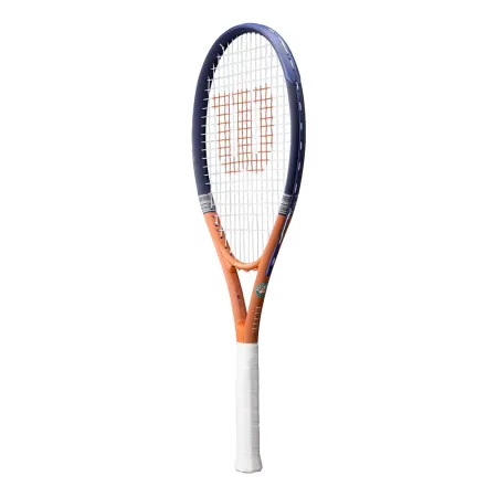 Ракетка б/т Wilson Roland Garros Elite Gr3, WR193210U3, алюм, со струнами, оранжево-бежевый за 8&nbsp;146.40 ₽ купить в Красноярске
