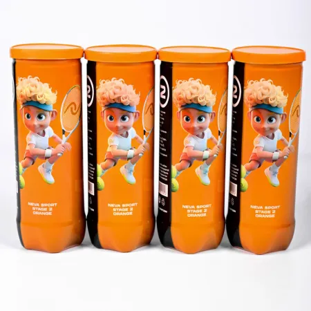 Мяч теннисный детский NS Orange, 5021005, уп.3 шт, резина, шерть, нейлон, желто-оранжевый за 613.70 ₽ купить в Красноярске