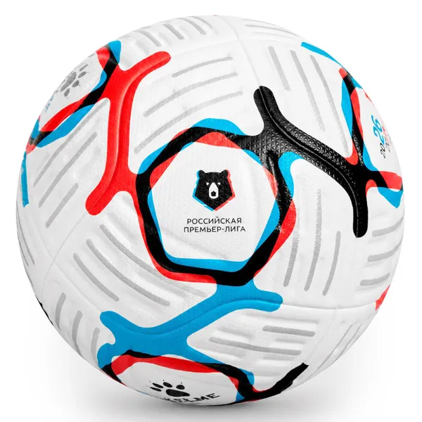 Мяч футб. KELME Russian Premier League, 7601QU5216-100, р.5, FIFA Pro, 10п, ПУ, термосш, бел-син-кр за 10&nbsp;672.60 ₽ в Красноярске