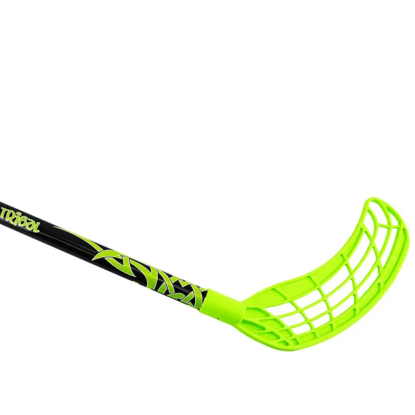 Клюшка для флорбола RealStick Tribal Jr, MR-KF-TR85-GR, 85см, прямой крюк, пластик, черн-зелен за 2&nbsp;237.20 ₽ в Красноярске