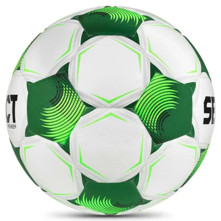 Мяч футб. SELECT Pioneer TB V26, 0864071005, р.4, FIFA Basic, 32п, ПУ, термосшивка, бело-зеленый