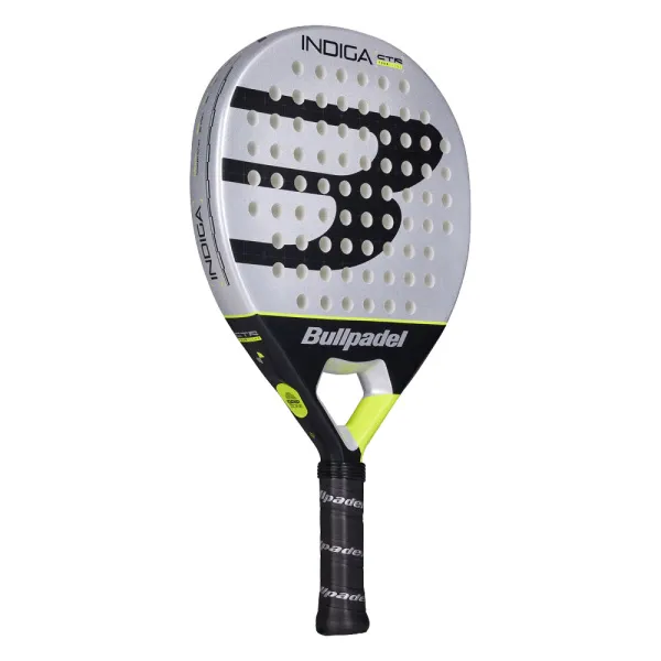 Ракетка для падела BULLPADEL Indiga Control 26, 494417, для начинающих, карбон ,серо-черный за 14&nbsp;672.70 ₽ в Красноярске