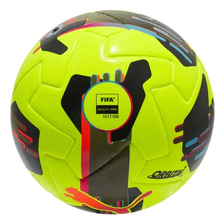 Мяч футб. PUMA Orbita 2 TB, 08432303, р.5, FIFA Quality Pro, 12 пан., ТПУ, термосшивка, желто-черный за 7&nbsp;260.70 ₽ купить в Красноярске