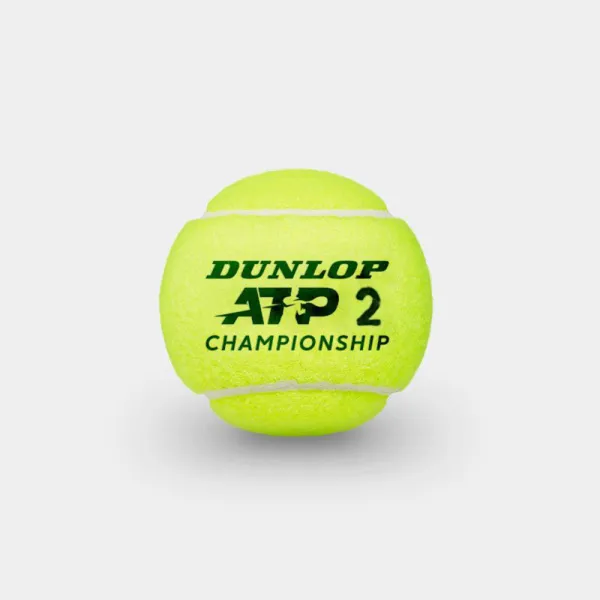 Мяч теннисный Dunlop ATP Championship 3B, 601626, уп.3ш, одобр. ITF, нат.резина,фетр. за 943.50 ₽ в Красноярске