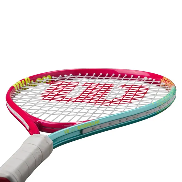 Ракетка б/т дет. Wilson Intrigue Jr 21, WR180510U, для дет.5-6лет, алюминий,со струн.,розово-бирюзов за 5&nbsp;271.70 ₽ в Красноярске