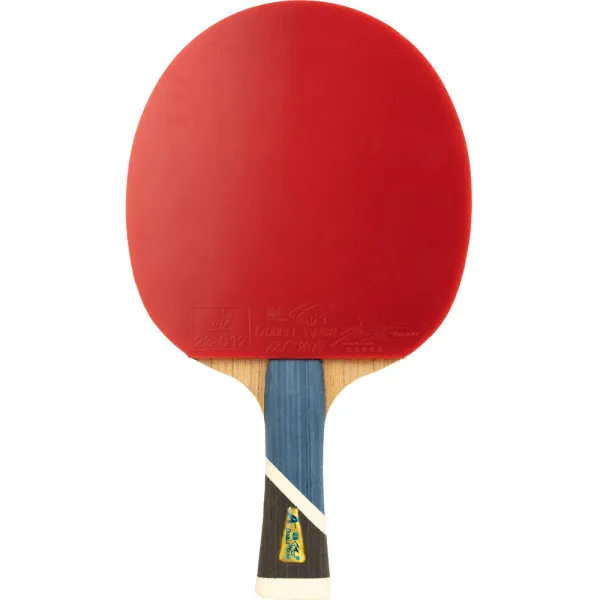 Ракетка для н/т DOUBLE FISH 5A+C, для продвин, ITTF Appr, накл. 2,1 мм, конич. ручка+ 2 мяча V40+мм за 2&nbsp;779.50 ₽ в Красноярске