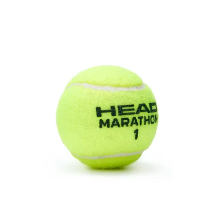 Мяч теннисный HEAD Marathon 3B, 578183, крафт. упак.3шт, без давления, фетр, нат.резина,желтый за 1&nbsp;055.70 ₽ купить в Красноярске