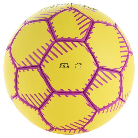 Мяч ганд. TORRES Club, H32433, р.3, ПУ, 5 подкл. слоев, руч. сшивка, желтый