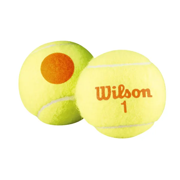 Мяч теннисный детский WILSON Starter Orange, WRT137300, ITF, фетр, нат.рез, уп.3шт, оранж за 1&nbsp;077.80 ₽ в Красноярске