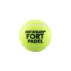 Мяч для падела Dunlop Fort Padel, 601555, уп.3 шт, FIP, сукно, нат.резина,желтый за 1&nbsp;135.60 ₽ купить в Красноярске