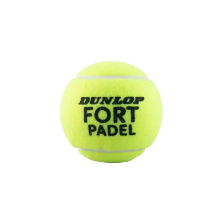 Мяч для падела Dunlop Fort Padel, 601555, уп.3 шт, FIP, сукно, нат.резина,желтый за 1&nbsp;135.60 ₽ купить в Красноярске