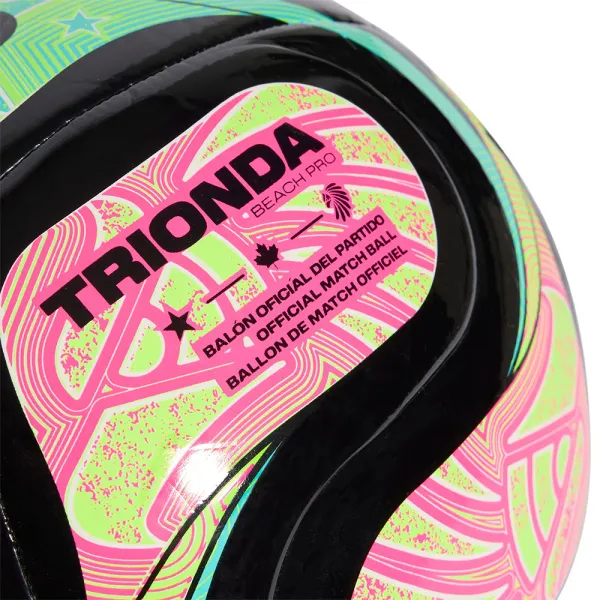 Мяч для пляж. футб. ADIDAS WC26 Trionda Pro Beach, JD8036, р.5, FIFA Pro, 4п, ТПУ, маш.сш, мультикол за 7&nbsp;573.50 ₽ в Красноярске